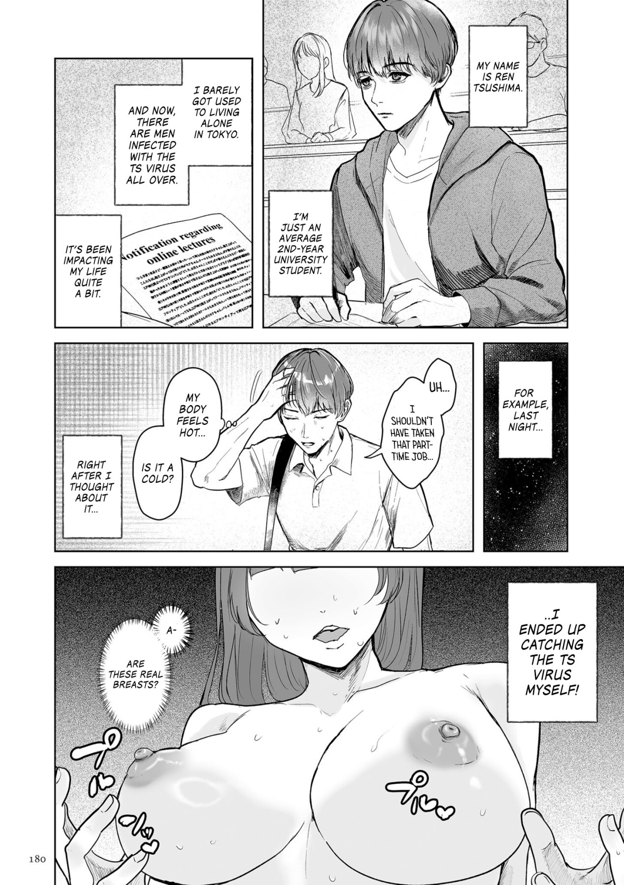 Hentai Manga Comic-Turned Into a Woman And Got Picked Up By a Sleazeball-Read-2